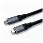 VIVOLINK USB-C į USB-C laidas 3 m – 10 Gbps, 4K@60Hz, 100W PD, juodas