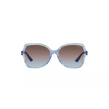 VOGUE VO5488S306048 Moteriški katės akies formos akiniai nuo saulės Havana Brown Gradient 56mm