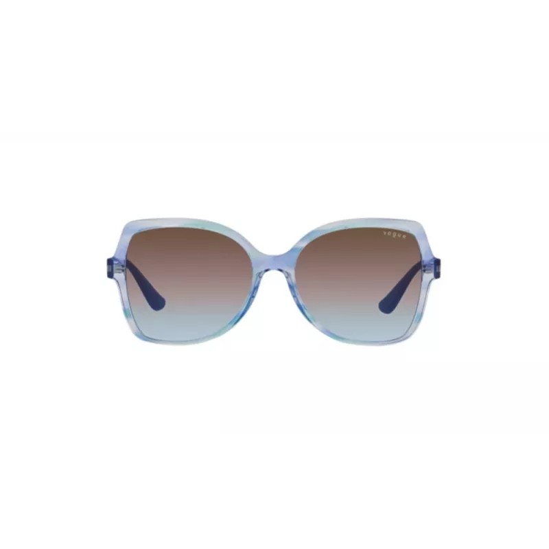 VOGUE VO5488S306048 Moteriški katės akies formos akiniai nuo saulės Havana Brown Gradient 56mm