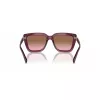 VOGUE VO5575SB29891 Moteriški stačiakampiai akiniai nuo saulės Havana Brown Gradient 55 mm