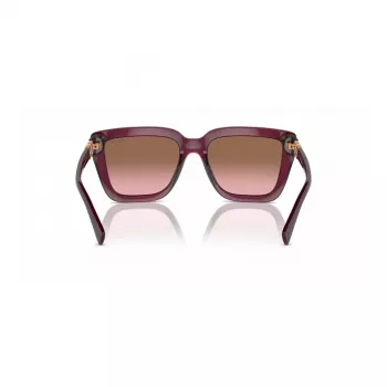 VOGUE VO5575SB29891 Moteriški stačiakampiai akiniai nuo saulės Havana Brown Gradient 55 mm