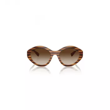 VOGUE VO5576SB15081 Moteriški katės akies formos akiniai nuo saulės Havana Ruda Gradient