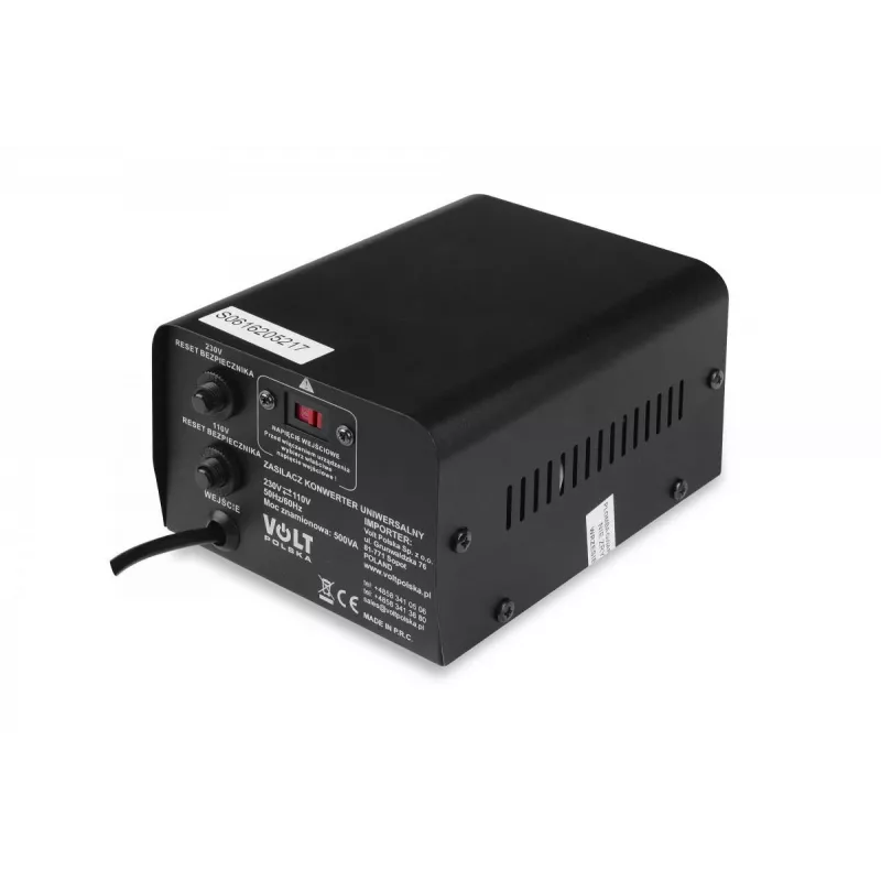 VOLT POLSKA 230V/110V 500VA Žeminamasis įtampos transformatorius