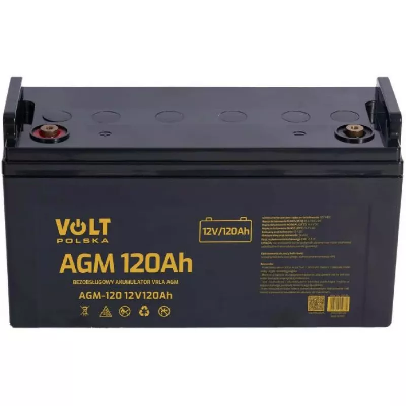Volt Polska AGM 120Ah akumuliatorius