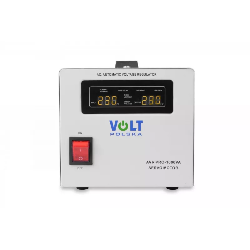 Volt Polska AVR Pro 1000VA servovoltaižio stabilizatorius, 3% tikslumas