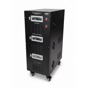 Volt Polska AVR PRO 45000VA trifazis įtampos stabilizatorius su servovarikliu, 3 % tikslumu
