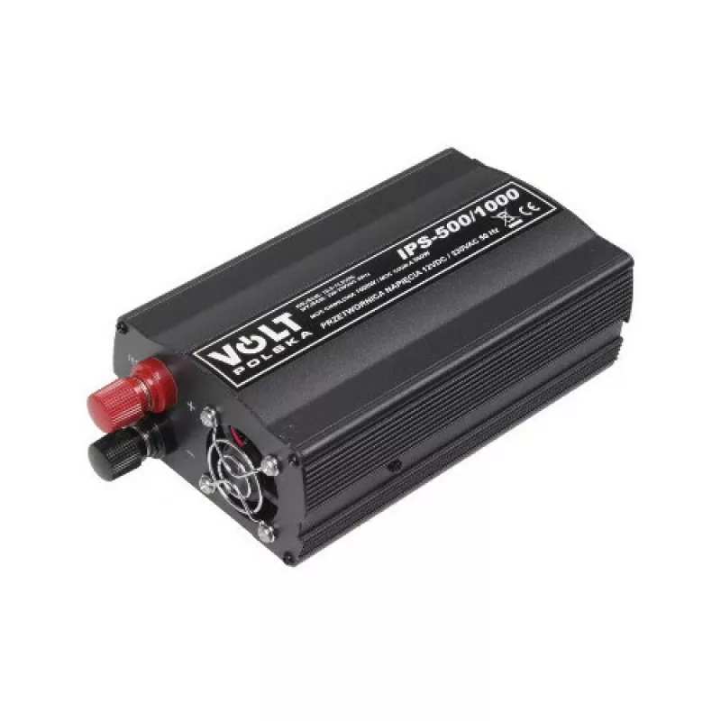 VOLT POLSKA IPS-500/1000 Inverter 12V/230V 500/1000W modifikuota sinusinė banga