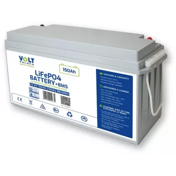 VOLT POLSKA LiFePO4 akumuliatorius 25.6V 150Ah 150A