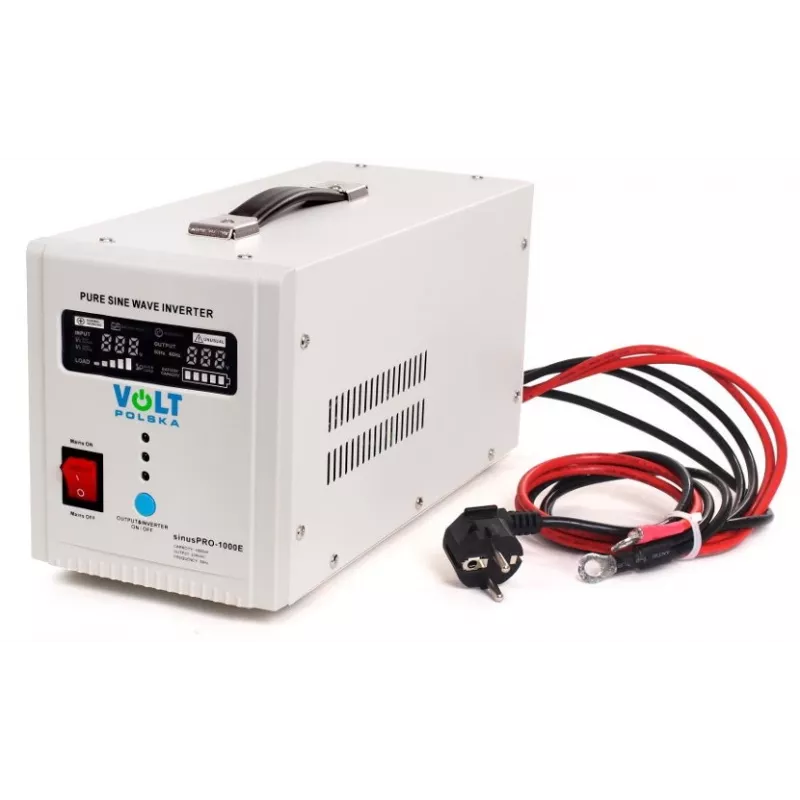 VOLT POLSKA SINUSPRO-1000E 12V 700/1000W Inverteris su grynąja sinusine banga