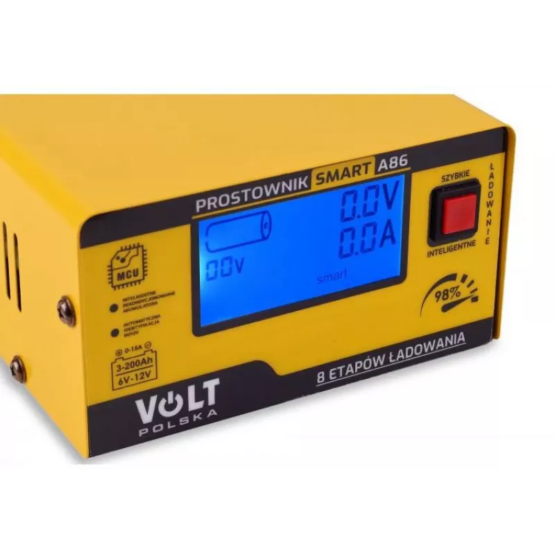 VOLT POLSKA Smart Volt akumuliatoriaus įkroviklis 6V/12V 15A - Modelis 29459