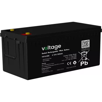 Voltage AGM baterija 12V 200Ah VE12-200 (6-9 metų tarnavimo laikas)