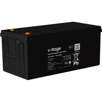 VOLTAGE AGM Long Life Battery 12V 200Ah VEL12-200 (15-Year Design Life)