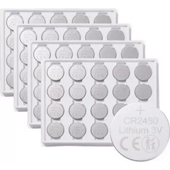 Voltcraft CR2450 3 V 580 mAh ličio elementų rinkinys, 40 vnt. VC-16865930