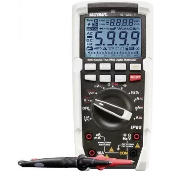 VOLTCRAFT ISO kalibruotas skaitmeninis multimetras IP65 CAT III 1000V CAT IV 600V 6000 counts 1590172