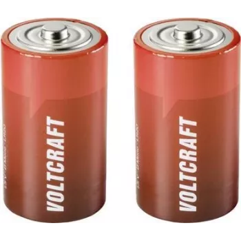 VOLTCRAFT LR20 Mono D šarminė baterija 18000 mAh 1,5 V, 2 vnt. (VC-12941365)