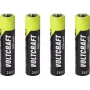 VOLTCRAFT Micro (AAA) NiMH akumuliatoriai 550 mAh 1,2 V Ready to Use, 4 vnt. (VC-17275405)