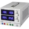 VOLTCRAFT MSP-3010 reguliuojamas AC ir DC laboratorinis maitinimo šaltinis 0-30 V 0-10 A 2x 300 W 4 mm bananų lizdai dviguba išvestis (VC-17370145)