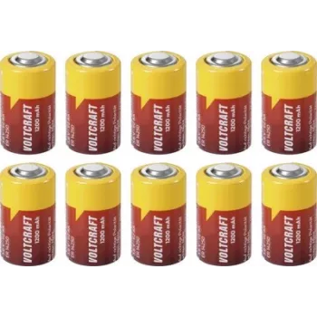 VOLTCRAFT speciali baterija 1/2AA Button-top Li-SOCl2 3,6 V 1200 mAh 10 vnt. (VC-17256075)