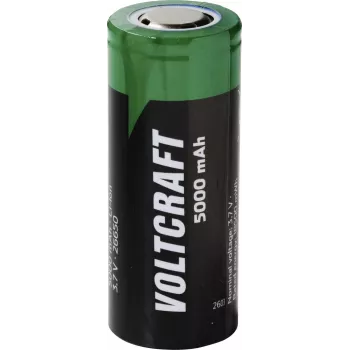 VOLTCRAFT Special Battery 26650 Flat-Top Li-Ion 3,7 V 5000 mAh 1 vnt. (VC-17666010)
