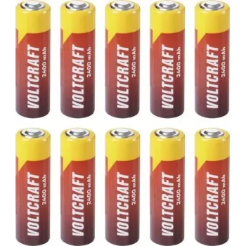 VOLTCRAFT speciali baterija Mignon (AA) mygtukinė Li-SoCl2 3,6 V 2400 mAh 10 vnt. (VC-17255755)