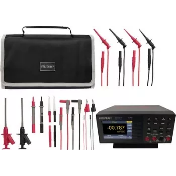 VOLTCRAFT VC-11785300+VC-18652750 Universalus išmanusis įkroviklis NiMH/NiCd AA, AAA, C, D, 9V su LCD, 4+2 kanalai, su 4x VARTA AA 2100mAh