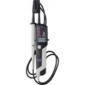 VOLTCRAFT VC-55 S dviejų polių įtampos testeris CAT III 1000 V, CAT IV 600 V, tylus (be garso), LCD, LED, VC-17790165