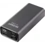VOLTCRAFT VC-C902 nešiojamas įkroviklis (power bank) 10000 mAh USB PD 3.0 Li-Ion, pilkas (matinis) su būsenos ekranu VC-17366785