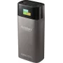 VOLTCRAFT VC-PBP3011PS nešiojamas įkroviklis (power bank) 40000 mAh USB PD 3.0 LiPo, sidabrinis (matinis) su būsenos ekranu (VC-17331275)