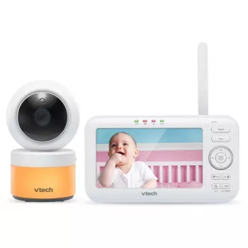 VTECH 5 inch spalvotas LCD kūdikio monitorius su judesio detekcija ir šviesos projekcija VM5463