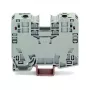 WAGO 285-135 2 laidų praėjimo gnybtų blokas, 35 mm², CAGE CLAMP, pilkas