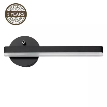 SAFI 6W LED sieninis šviestuvas 40K ML6348 juodas