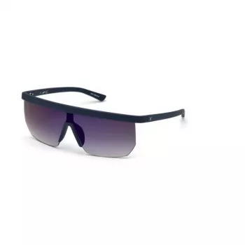 WEB EYEWEAR MAN Akiniai WE0221-91X Stačiakampis Acetatinis Rėmas Juodas Pilki Lęšiai 54mm