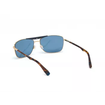 WEB EYEWEAR MAN Akiniai Nuo Saulės WE0274-6032V Havana Green Rectangular Acetate 60/16/140 mm
