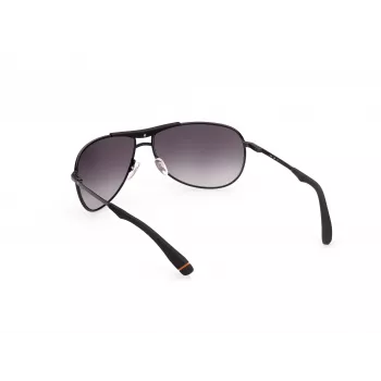 WEB EYEWEAR MAN WE0296-6601B Juodi stačiakampiai akiniai nuo saulės 66/14/125 mm