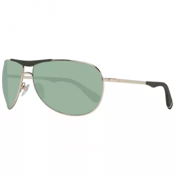 WEB EYEWEAR MAN WE0296-6632P poliarizuoti stačiakampiai akiniai nuo saulės juodi/pilki 66/14/125 mm