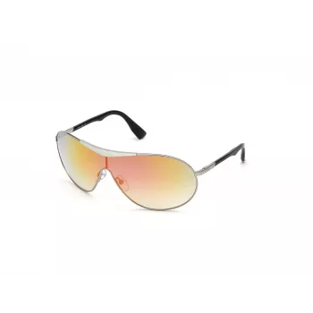 WEB EYEWEAR Unisex Sunglasses WE0282-0014Z Juodas rėmelis, pilki lęšiai