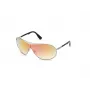 WEB EYEWEAR Unisex Sunglasses WE0282-0014Z Juodas rėmelis, pilki lęšiai