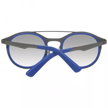 WEB EYEWEAR WE0143-4991X Unisex Akiniai Nuo Saulės, Kietas Acetatinis Rėmelis, Pilki Lęšiai, 49/22/140 mm