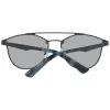 WEB EYEWEAR WE0189-02C Unisex akiniai nuo saulės – juodas rėmelis, pilki lęšiai 59mm