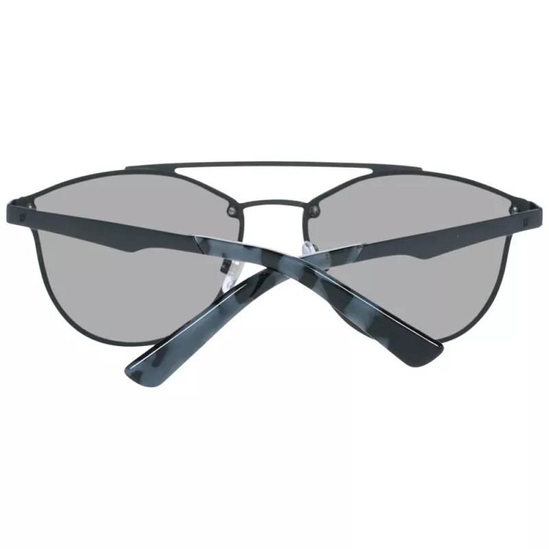 WEB EYEWEAR WE0189-02C Unisex akiniai nuo saulės – juodas rėmelis, pilki lęšiai 59mm