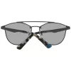 WEB EYEWEAR WE0189-5909V Unisex kvadratiniai akiniai nuo saulės, Havana acetato rėmelis, rudi polikarbonato lęšiai, 59 mm
