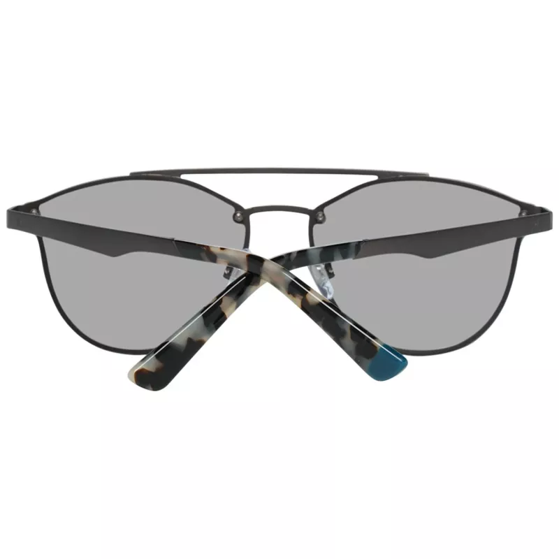 WEB EYEWEAR WE0189-5909V Unisex kvadratiniai akiniai nuo saulės, Havana acetato rėmelis, rudi polikarbonato lęšiai, 59 mm
