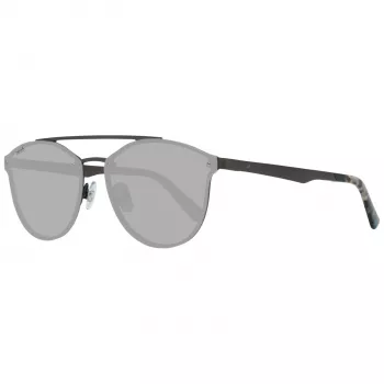 WEB EYEWEAR WE0189-5909V Unisex kvadratiniai akiniai nuo saulės, Havana acetato rėmelis, rudi polikarbonato lęšiai, 59 mm
