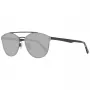 WEB EYEWEAR WE0189-5909V Unisex kvadratiniai akiniai nuo saulės, Havana acetato rėmelis, rudi polikarbonato lęšiai, 59 mm