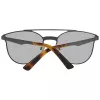 WEB EYEWEAR WE0190-0009C Unisex Akiniai – Geometrinis Juodas Rėmas, Pilki Lęšiai