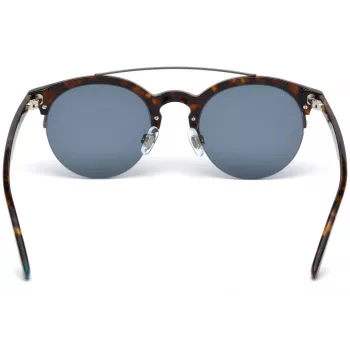 WEB EYEWEAR WE0192-52V Unisex akiniai su Havana acetato rėmeliu ir rudais gradientiniais lęšiais 49mm