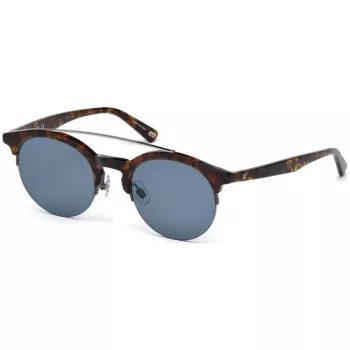 WEB EYEWEAR WE0192-52V Unisex akiniai su Havana acetato rėmeliu ir rudais gradientiniais lęšiais 49mm