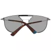 WEB EYEWEAR WE0193-13808V Unisex Akiniai Nuo Saulės – Blizgantis Juodas Rėmelis, Rūkyti Lęšiai, 54 mm