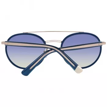 WEB EYEWEAR WE0225-5290W Unisex akiniai, juodas rėmelis, pilki lęšiai, 52/22/145 mm