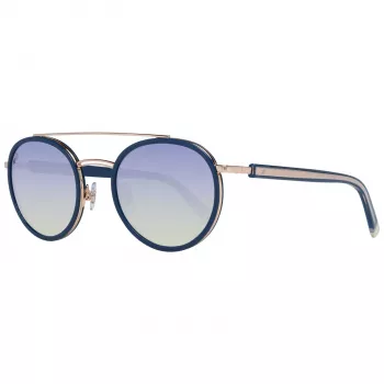 WEB EYEWEAR WE0225-5290W Unisex akiniai, juodas rėmelis, pilki lęšiai, 52/22/145 mm